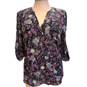 Torrid 3 (3X 22/24) Disney Haunted Mansion Georgette Harper Pullover Blouse New‎